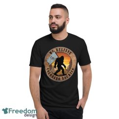 Colorado Rockies Bigfoot We Believe T Shirt, Hoodie, Sweatshirt image Colorado Rockies Bigfoot We Believe T-Shirt, Hoodie, Sweatshirt - Short Sleeve T-Shirt