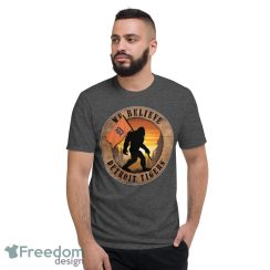 Detroit Tigers Bigfoot We Believe T-Shirt, Hoodie, Sweatshirt - Short Sleeve T-Shirt-1
