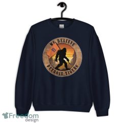 Detroit Tigers Bigfoot We Believe T-Shirt, Hoodie, Sweatshirt - Unisex Crewneck Sweatshirt-1