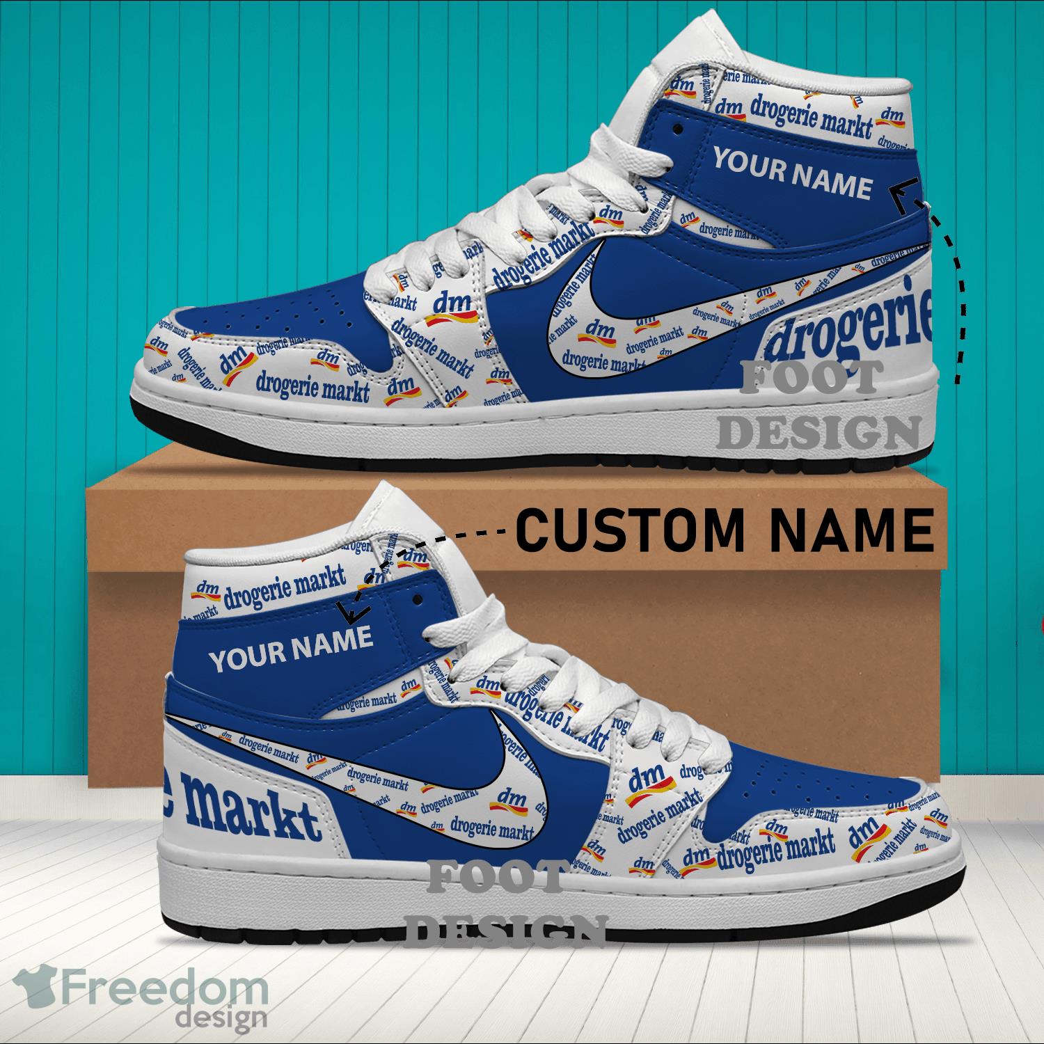 Dm on sale custom sneakers