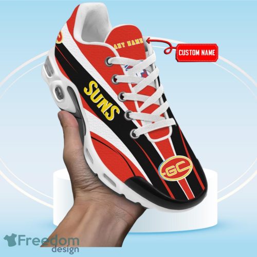 Gold Coast Suns AFL Team Premium TN Sneaker Sports Shoes For Fans Custom Name Product Photo 1