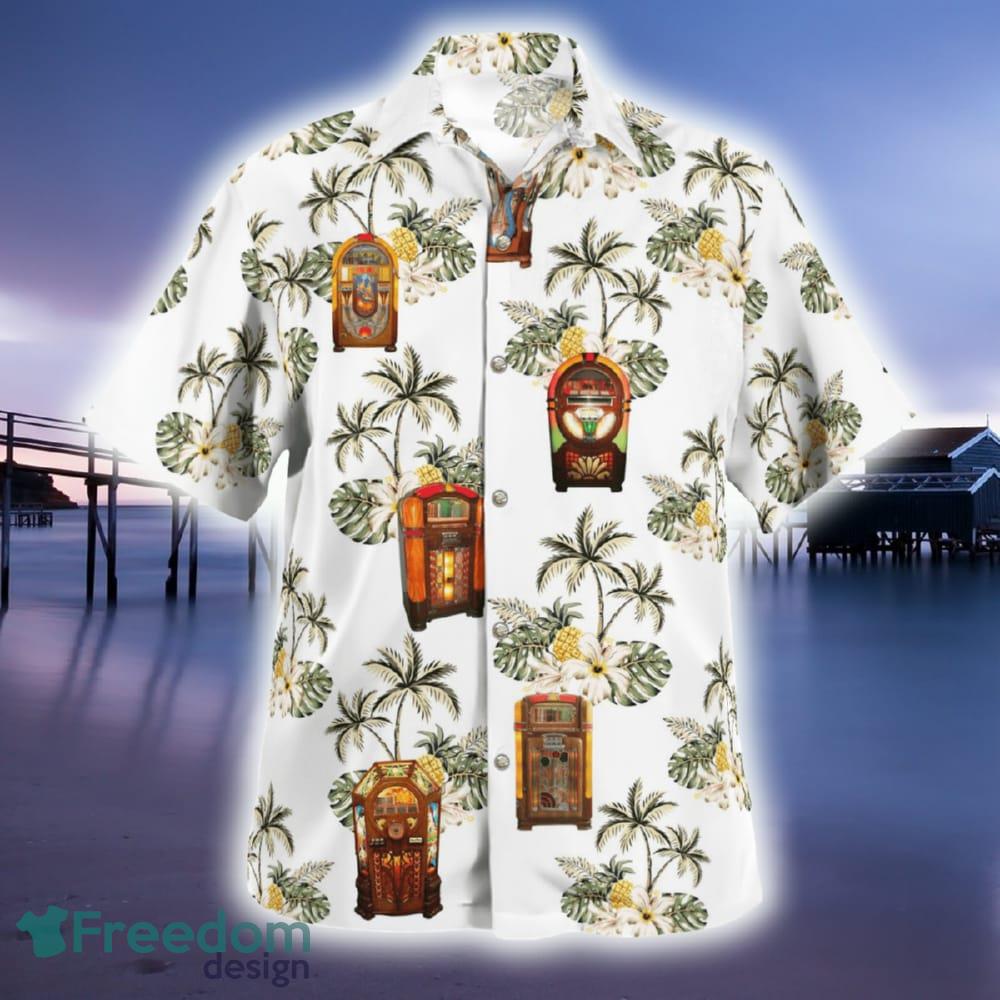 ''Golden Age'' Wurlitzer Jukeboxes Hawaiian Shirt Ocean For Summer image ''Golden Age'' Wurlitzer Jukeboxes Hawaiian Shirt Ocean For Summer