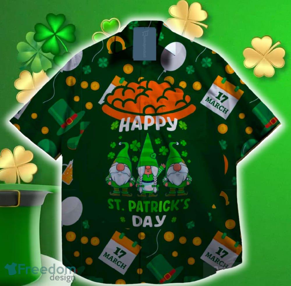 Happy Lucky Shamrock LePrechaun St. Patrick day Hawaiian Shirt Vacation Wear - Happy Lucky Shamrock LePrechaun St. Patrick day Hawaiian Shirt Vacation Wear