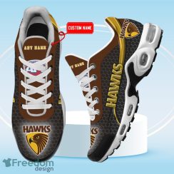 Hawthorn Hawks AFL Team Premium TN Sneaker Sports Shoes For Fans Custom Name Product Photo 2