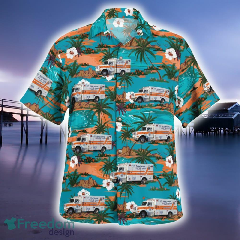 Howell Township New Jersey Ramtown First Aid Squad Hawaiian Shirt - Howell Township New Jersey Ramtown First Aid Squad Hawaiian Shirt_2