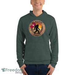 Indiana Bigfoot We Believe T-Shirt, Hoodie, Sweatshirt - Unisex Fleece Pullover Hoodie-1