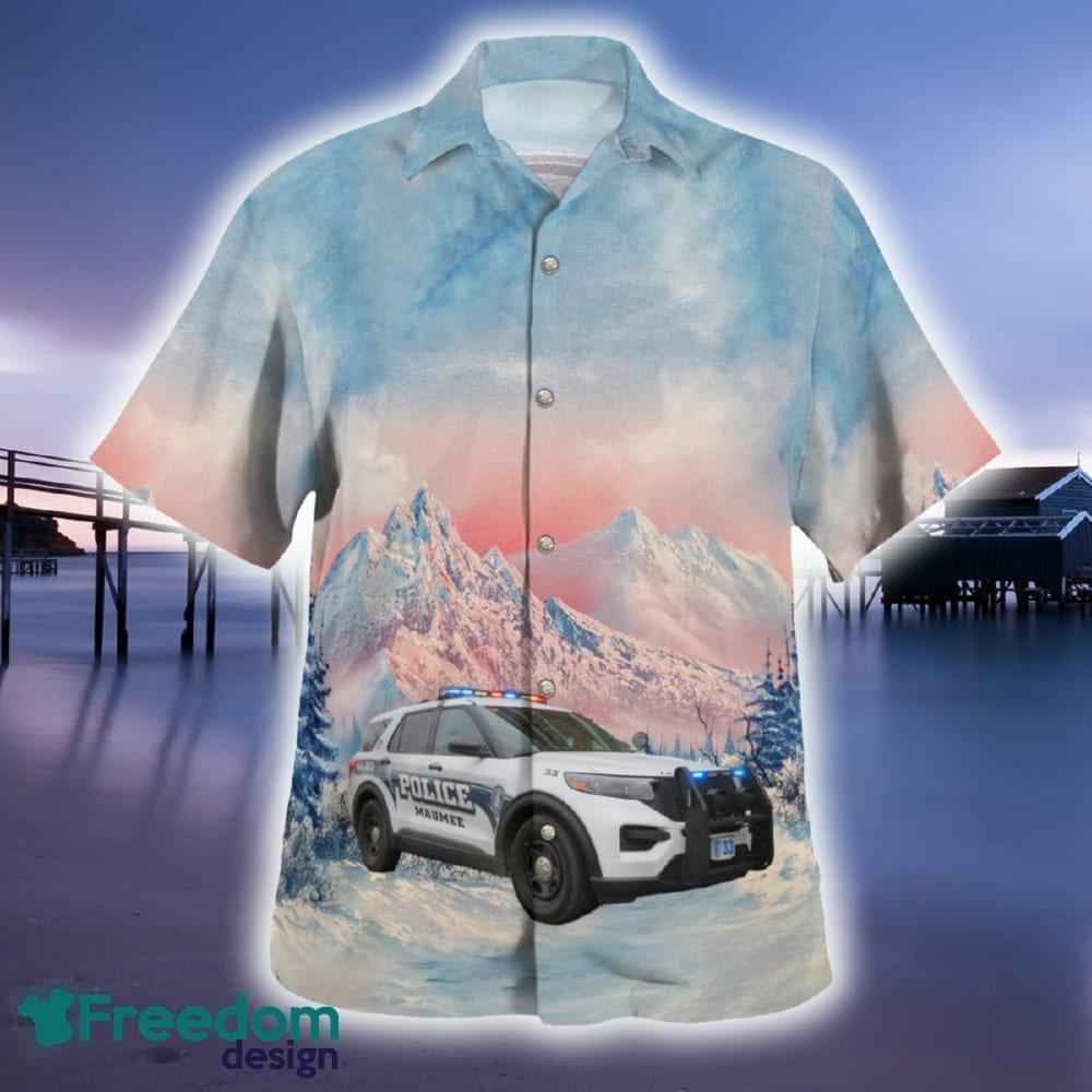 Maumee Ohio Police Department 2020 Ford Police Interceptor Utility Hawaiian Shirt - Maumee Ohio Police Department 2020 Ford Police Interceptor Utility Hawaiian Shirt_2