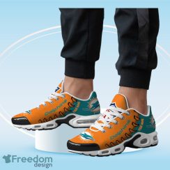 Miami Dolphins Custom Name New TN Sneaker Sports Shoes For Fans Custom Name Product Photo 2