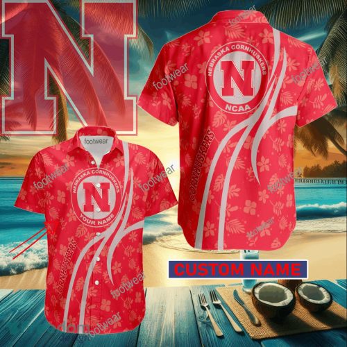 Nebraska Cornhuskers Custom Name Hawaiian Shirt New For Men Women Fans Gift - Nebraska Cornhuskers Custom Name Hawaiian Shirt New For Men Women Fans Gift