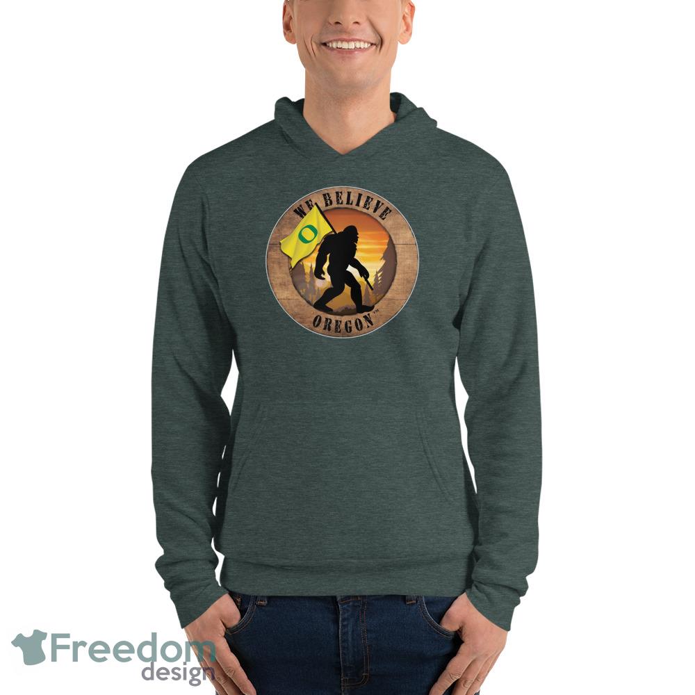 oregon-bigfoot-we-believe-t-shirt-hoodie-sweatshirt-6.jpeg Oregon Bigfoot We Believe T-Shirt, Hoodie, Sweatshirt - Unisex Fleece Pullover Hoodie-1