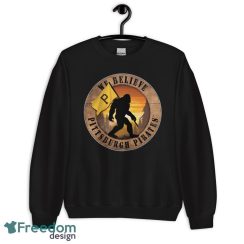 Pittsburgh Pirates Bigfoot We Believe T Shirt, Hoodie, Sweatshirt image Pittsburgh Pirates Bigfoot We Believe T-Shirt, Hoodie, Sweatshirt - Unisex Crewneck Sweatshirt