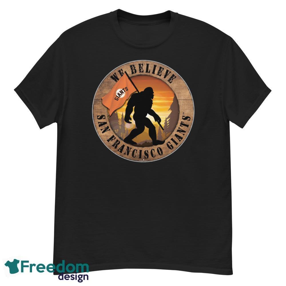 san-francisco-giants-bigfoot-we-believe-t-shirt-hoodie-sweatshirt-1.jpeg San Francisco Giants Bigfoot We Believe T-Shirt, Hoodie, Sweatshirt - G500 Men’s Classic T-Shirt