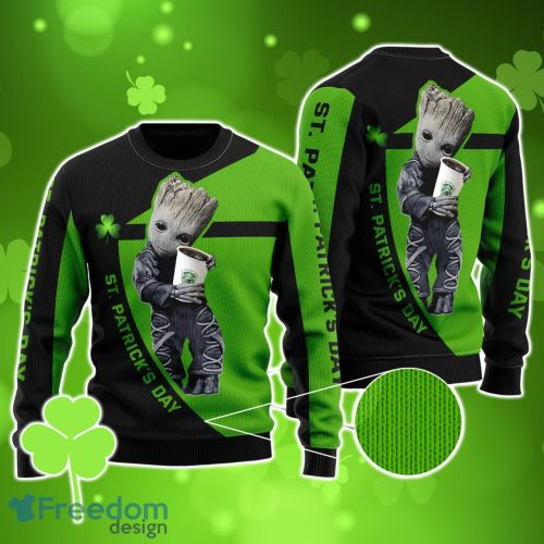 Starbucks Coffee St Patrick Day 3D Sweater For Men And Women Product Photo 1