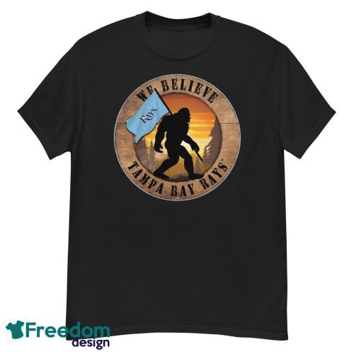 Tampa Bay Rays Bigfoot We Believe T-Shirt, Hoodie, Sweatshirt - G500 Men’s Classic T-Shirt