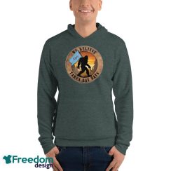 Tampa Bay Rays Bigfoot We Believe T-Shirt, Hoodie, Sweatshirt - Unisex Fleece Pullover Hoodie-1