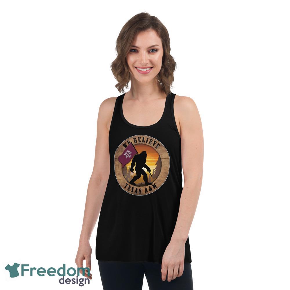 texas-abigfoot-we-believe-t-shirt-hoodie-sweatshirt-8.jpeg Texas Abigfoot We Believe T-Shirt, Hoodie, Sweatshirt - Women's Flowy Racerback Tank