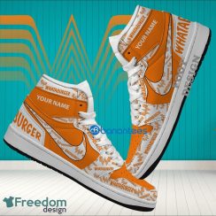 WHATABURGER Brand Logo Custom Name Air Jordan Hightop Shoes For Sneakers Fans