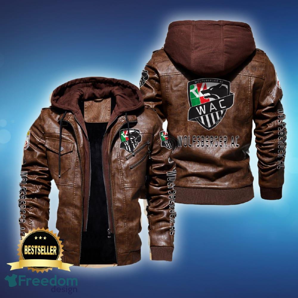 Wolfsberger AC 2D Leather Jacket For Men Women Fans Gift image Wolfsberger AC 2D Leather Jacket For Men Women Fans Gift - Wolfsberger AC 2D Leather Jacket Photo 4