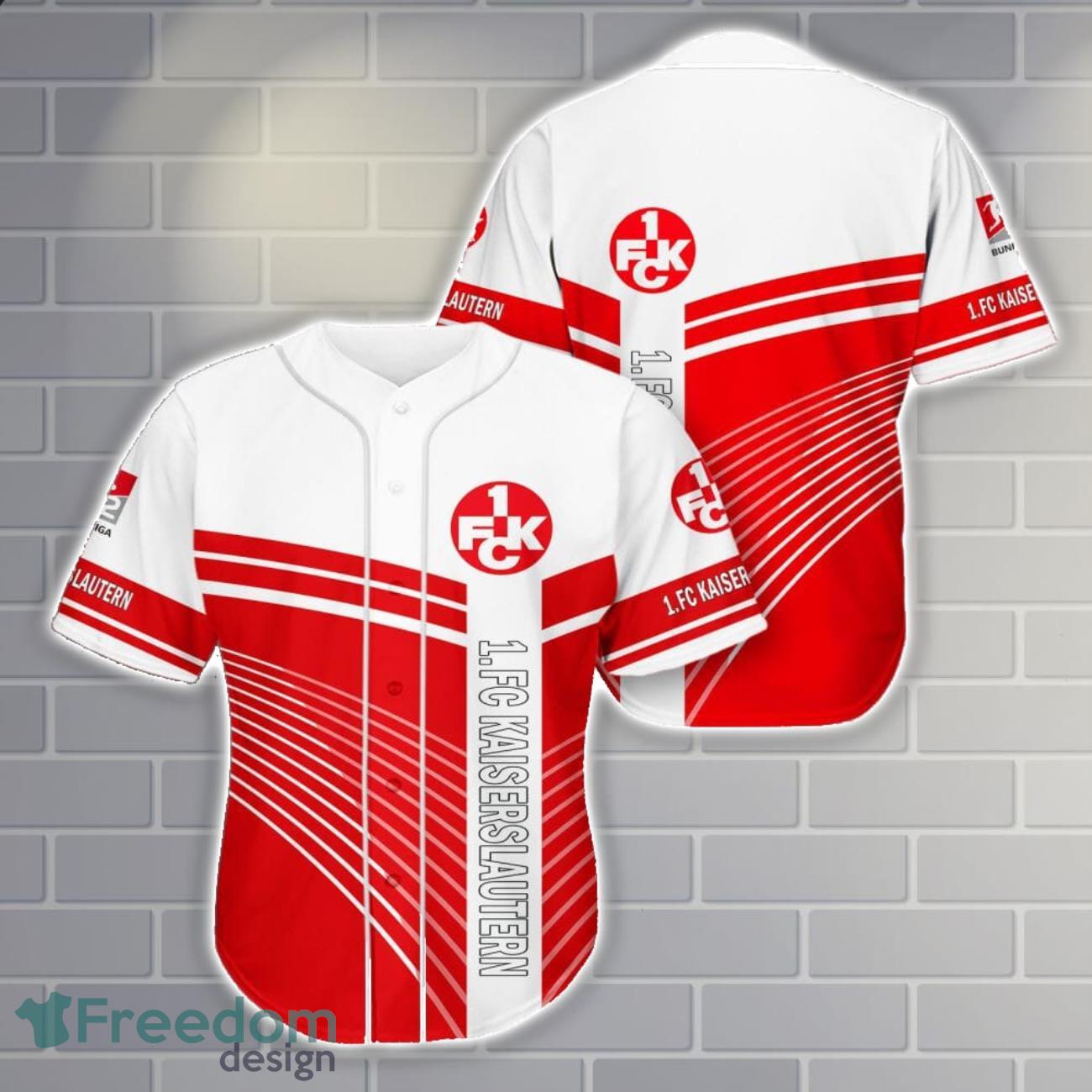 1. FC Kaiserslautern 3D Printing Baseball Jersey Shirt For Men And Women Unique Gift image 1. FC Kaiserslautern 3D Printing Baseball Jersey Shirt For Men And Women Unique Gift Product Photo 1