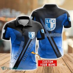 1. FC Magdeburg Polo Shirt Men Gift Golf Lover Polo Shirt Custom Name