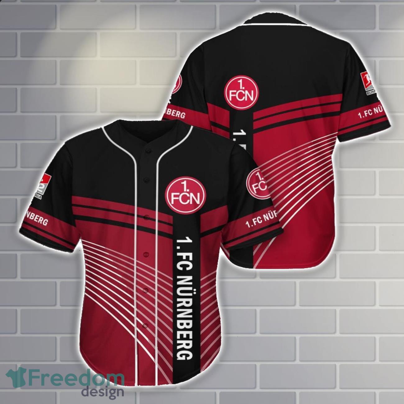 1. FC Nurnberg 3D Printing Baseball Jersey Shirt For Men And Women Unique Gift image 1. FC Nurnberg 3D Printing Baseball Jersey Shirt For Men And Women Unique Gift Product Photo 1