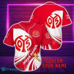 1. FSV Mainz 05 Personalized Name 3D Baseball Jersey Shirt For Fans