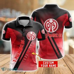 1. FSV Mainz 05 Polo Shirt Men Gift Golf Lover Polo Shirt Custom Name