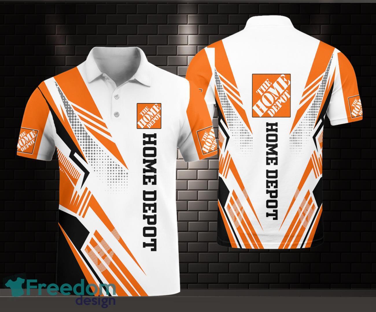 3D All Over Printed home depot 3D All Over Printed Logo Brand Polo Shirt image 3D All Over Printed home depot 3D All Over Printed Logo Brand Polo Shirt Product Photo 1