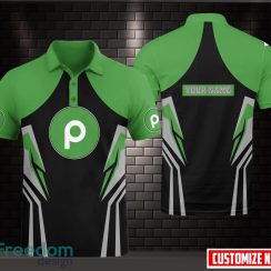 3D All Over Printed publix 3D All Over Printed Logo Brand Green Black Polo Shirt Custom Name