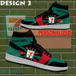 7 Eleven Brand Logo Air Jordan 1 Hightop Shoes New Trending Custom Name image 7 Eleven Brand Logo Air Jordan 1 Hightop Shoes New Trending Custom Name - 7 Eleven Brand Logo Air Jordan 1 Hightop Shoes Style 3