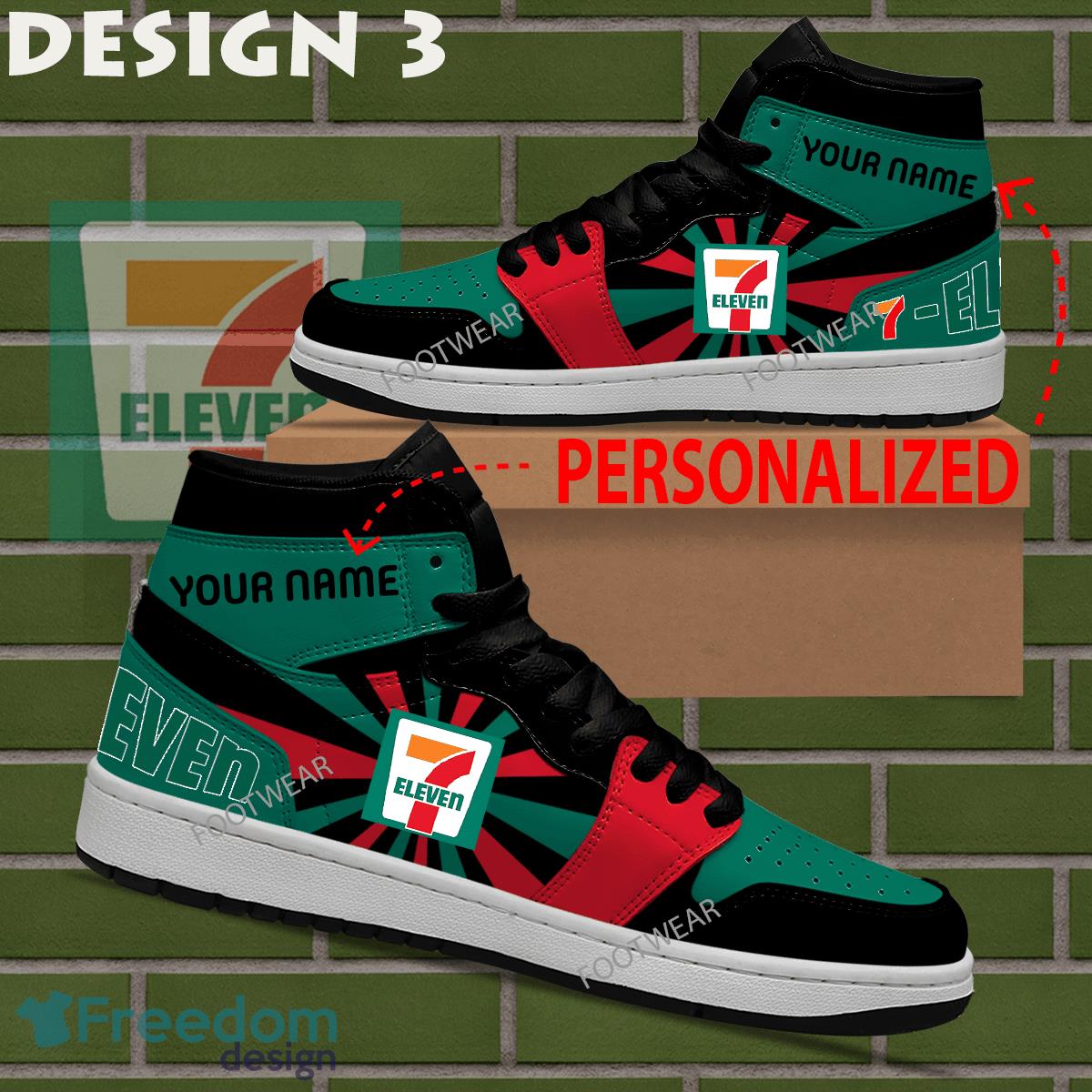 7-eleven-brand-logo-air-jordan-1-hightop-shoes-new-trending-custom-name-2.jpg 7 Eleven Brand Logo Air Jordan 1 Hightop Shoes New Trending Custom Name - 7 Eleven Brand Logo Air Jordan 1 Hightop Shoes Style 3