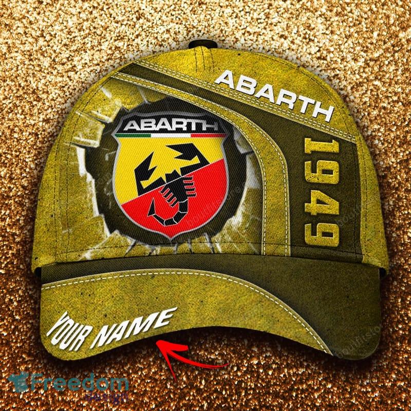 Abarth Custom Name All Over Print 3D Hat Cap Yellow Mens Gifts New Hot Trending Summer image Abarth Custom Name All Over Print 3D Hat Cap Yellow Mens Gifts New Hot Trending Summer - Abarth Custom Name All Over Print 3D Hat Cap Yellow Mens Gifts New Hot Trending Summer
