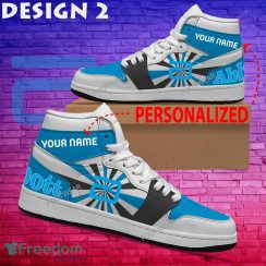 Abbott Brand Logo Air Jordan 1 Hightop Shoes New Trending Custom Name - Abbott Brand Logo Air Jordan 1 Hightop Shoes Style 2