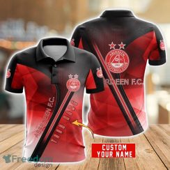 Aberdeen F.C. Polo Shirt Men Gift Golf Lover Polo Shirt Custom Name