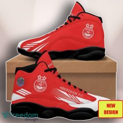 Aberdeen F.C. Red Black Air Jordan 13 Best Choice Sneakers For Fans