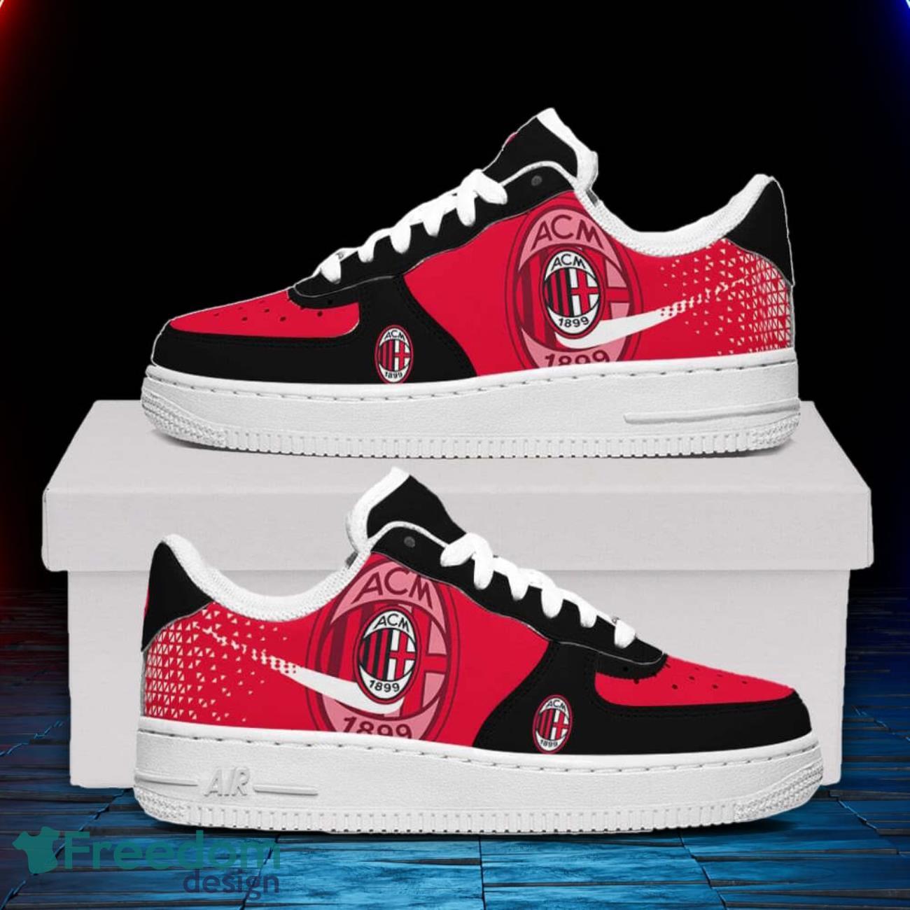 AC Milan Air Force Shoes Men Women Sneakers Ultra Sneakers image AC Milan Air Force Shoes Men Women Sneakers Ultra Sneakers Product Photo 1