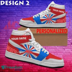 ACE HARDWARE Brand Logo Air Jordan 1 Hightop Shoes New Trending Custom Name - ACE HARDWARE Brand Logo Air Jordan 1 Hightop Shoes Style 2