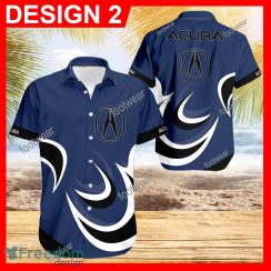 Acura Car Racing Hawaiian Shirt Logo Brand Design For Men Gifts Summer Holiday - Acura Car Racing Hawaiian Shirt Vintage Pattern Style 2