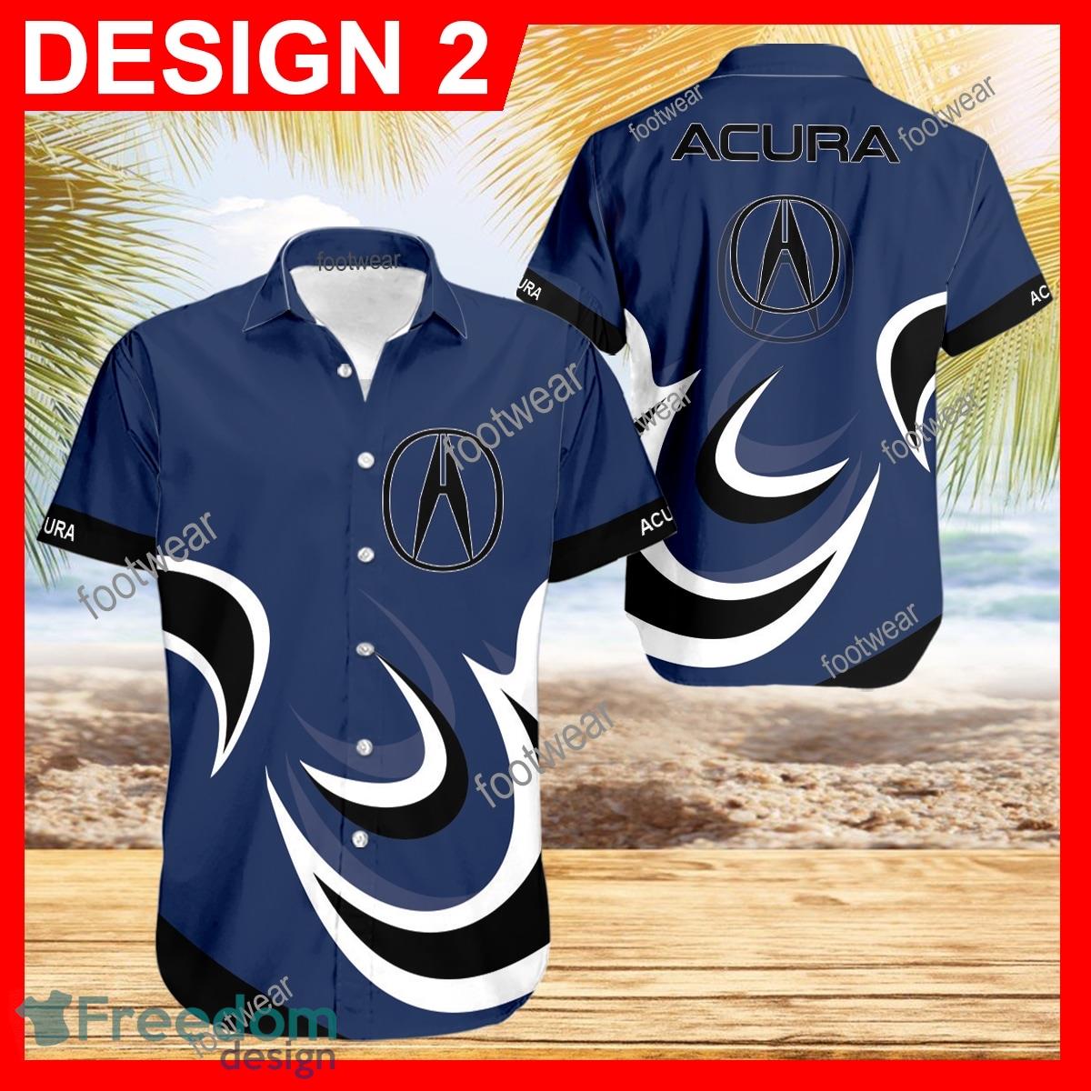 Acura Car Racing Hawaiian Shirt Logo Brand Design For Men Gifts Summer Holiday image Acura Car Racing Hawaiian Shirt Logo Brand Design For Men Gifts Summer Holiday - Acura Car Racing Hawaiian Shirt Vintage Pattern Style 2