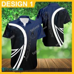 Acura Car Racing Hawaiian Shirt Logo Brand Design For Men Gifts Summer Holiday