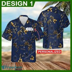Acura Car Racing Vacation Logo Beach Hawaiian Shirt For Summer Custom Name