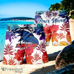 Adelaide Crows AFL Sport Custom Name Beach Shorts