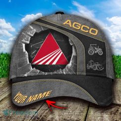AGCO Allis Exotic Custom Name All Over Print 3D Cap Grey Mens Gift New Hat Hot Trends Summer