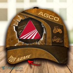AGCO Allis Surf Custom Name All Over Print 3D Hat Cap Brown For Mens Gift Hot Trending Summer