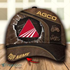AGCO Allis Vacation Custom Name All Over Print 3D Hat Cap Brown For Mens Gift Hot Trending Summer