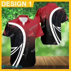AGCO Tractor Hawaiian Shirt Logo Brand Design For Men Gifts Summer Holiday AGCO Tractor Hawaiian Shirt Logo Brand Design For Men Gifts Summer Holiday