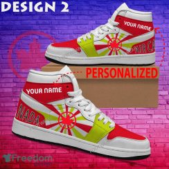 Air Canada Brand Logo Air Jordan 1 Hightop Shoes New Trending Custom Name - Air Canada Brand Logo Air Jordan 1 Hightop Shoes Style 2