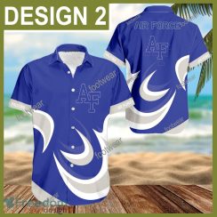 Air Force Falcons 3D Hawaiian Shirt For Men Gifts New Trending Shirts Beach Holiday Summer - NCAA Air Force Falcons 3D Hawaiian Shirt Pattern Style 2