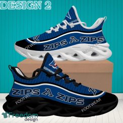 Akron Zips Logo New Text Max Soul Sneakers For Fans Representation Sport Shoes - NCAA Akron Zips Logo New Text Max Soul Shoes Style 2