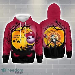 Alabama Crimson Tide Jack Skellington 3D Hoodie Halloween Night Unisex Hoodie For Men Women
